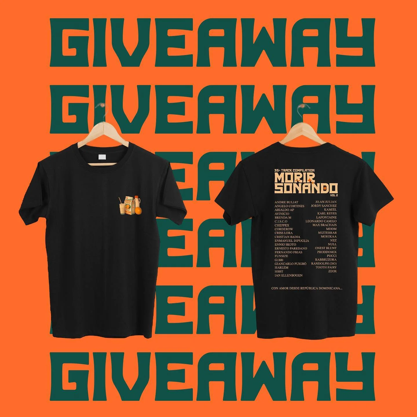 Giveaway T-shirt Vol. 2